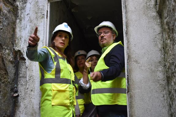Imaxe da nova:A Xunta comeza a rehabilitación dun inmoble no casco vello de Ribadavia para acadar 5 vivendas de promoción pública, cun investimen...