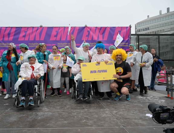 Imaxe da nova:A Xunta participa na Carreira Enki-2025 para concienciar sobre a importancia da inclusión no deporte das persoas con diversidade fu...