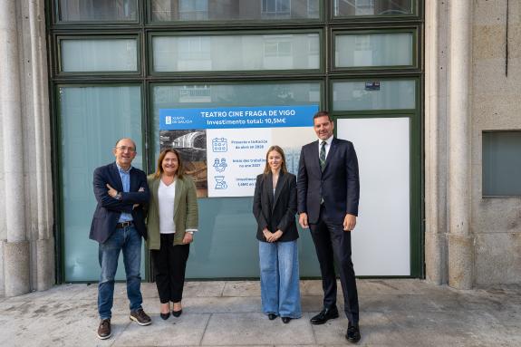 Imagen de la noticia:López Campos anuncia una inversión de 10,5 M€ hasta 2028 para finalizar las obras del Teatro Cine Fraga