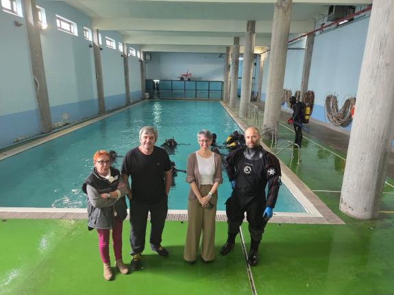 Imaxe da nova:El Igafa ahonda en su excelencia en el ámbito de la formación en acuicultura y buceo a través de su Plan anual de Centro de Referen...