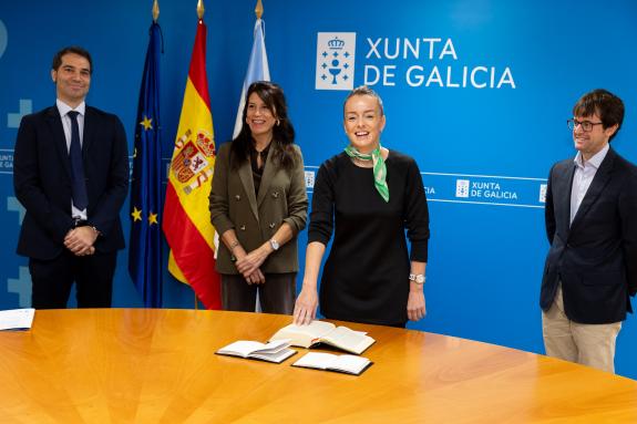 Imaxe da nova:María Deza Martínez toma posesión como directora da Axencia Galega de Infraestruturas