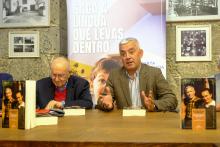 Valentín García destaca o “valor para a lingua” do espistolario de Neira Vilas e Xesús Alonso Montero