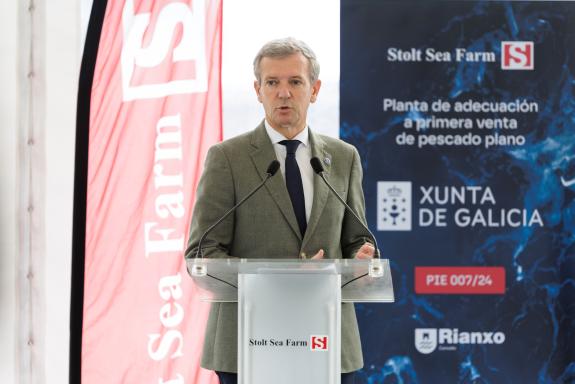 Imaxe da nova:Rueda reivindica o liderado de Galicia no sector da acuicultura e aposta por atraer novos investimentos
