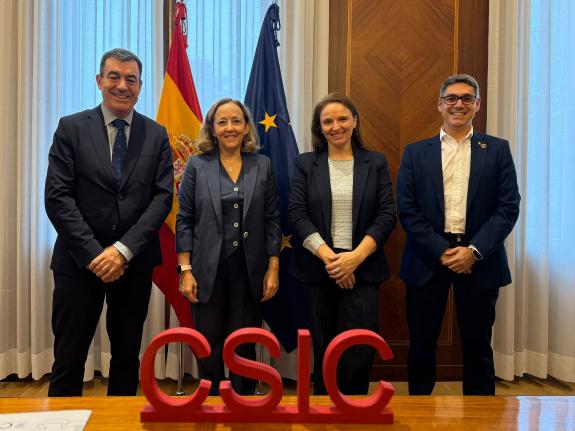 Imagen de la noticia:Román Rodríguez agradece al CSIC su apoyo para instalar en Galicia una fábrica europea de inteligencia artificial
