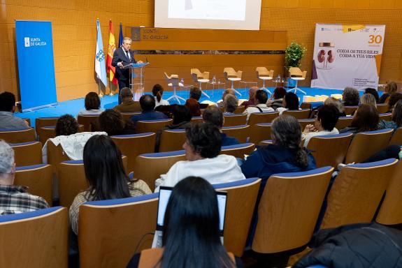 Imaxe da nova:Gómez Caamaño destaca a colaboración institucional e o traballo do tecido asociativo na sensibilización e prevención da enfermidade...