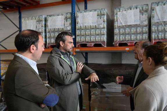 Imaxe da nova:Diego Calvo pon en valor o traballo do Banco de Alimentos Rías Altas e anima á cidadanía a participar na gran recollida da próxima ...