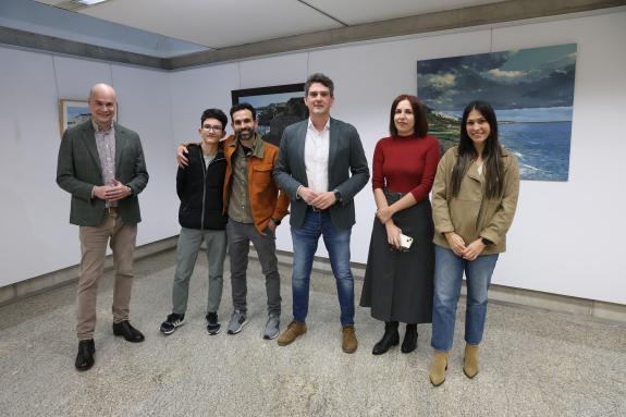 Imaxe da nova:A Delegación Territorial da Xunta en Lugo acolle unha mostra coa obra pictórica de Oniel Rodríguez