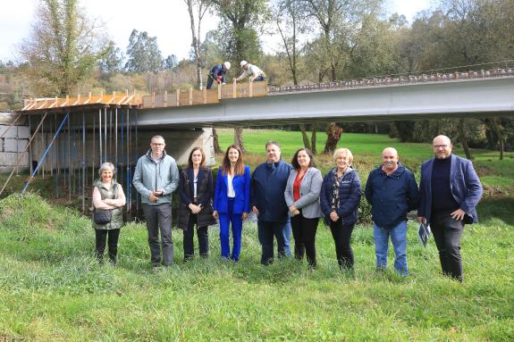 Imaxe da nova:Medio rural inviste máis de 300.000 euros para renovar a ponte da Maquía para facilitar as comunicacións entre os concellos de Orde...