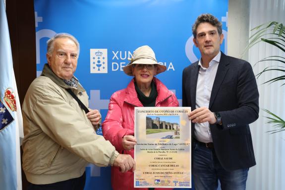 Imagen de la noticia:La Delegación Territorial de la Xunta en Lugo acogerá el sábado el ‘Concierto de Otoño de Corales’, en el que actuarán tres ...