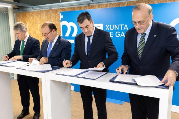 Imagen de la noticia:La Xunta inyecta casi 21 M€ a las tres universidades gallegas para reforzar la actividad de I+D+i durante los años 2025 y 20...
