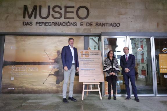 Imaxe da nova:A Xunta celebra o décimo aniversario da apertura da  sede expositiva do Museo das Peregrinacións con obradoiros, música e danza dur...