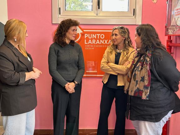 Imagen de la noticia:Aneiros recuerda la existencia de los `Puntos Naranja´ contra el acoso escolar en los centros educativos gallegos