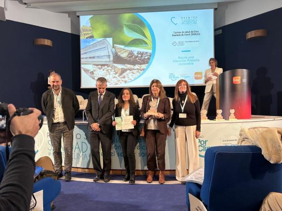 Imaxe da nova:O Servizo Galego de Saúde protagoniza os premios Sanidad #PorElClima 2025