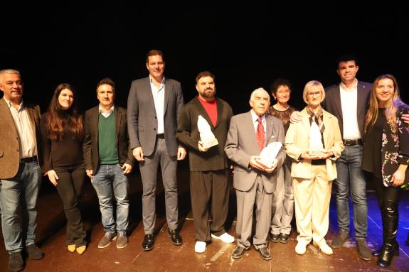 Imaxe da nova:López Campos destaca o “esforzo e dedicación da sociedade coa lingua” nos premios San Martiño