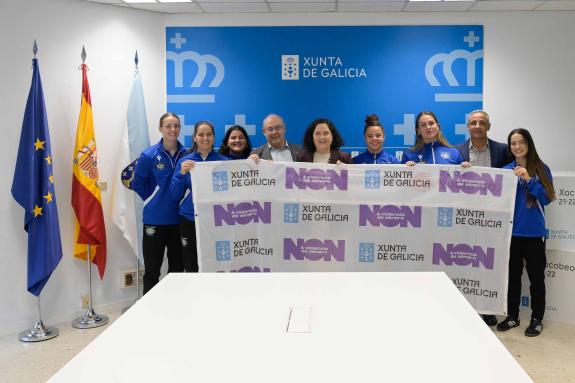 Imagen de la noticia:Belén do Campo y el CRAT Arquitectura presentan el partido de este sábado contra el Sevilla para visibilizar la lucha contra...