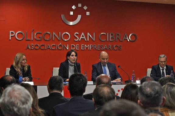 Imaxe da nova:Lorenzana ratifica o compromiso da Xunta coa ampliación do polígono industrial de San Cibrao das Viñas