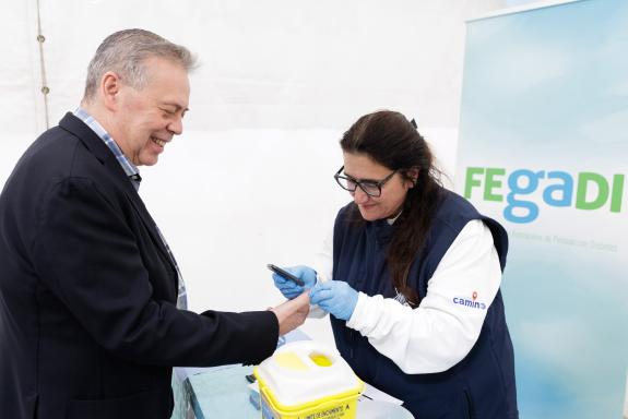 Imaxe da nova:Gómez Caamaño salienta o seguimento telemático que o Servizo Galego de Saúde realiza a máis de 12.000 pacientes diabéticos