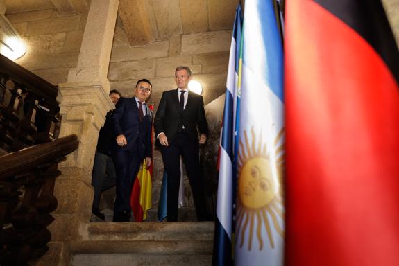 Imagen de la noticia:Rueda destaca el compromiso de la Xunta con la comunidad gallega en el exterior con medidas pioneras a nivel estatal para fa...