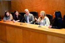 Valentín García enxalza o grupo ‘Ialma’ pola “súa implicación coa cultura galega máis alá da nosa terra” 