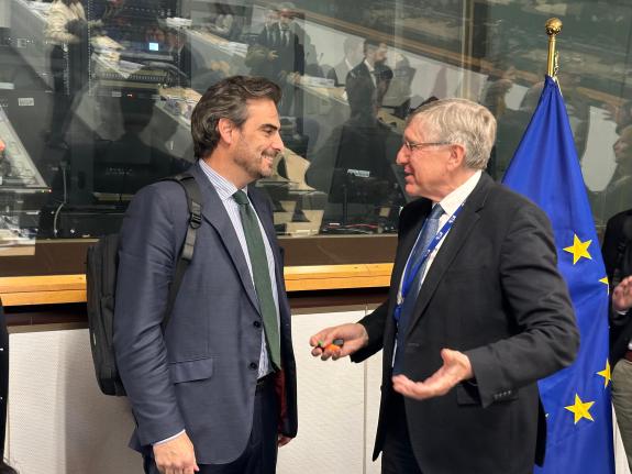 Imagen de la noticia:Galicia defiende ante el foro del Corredor Atlántico en Bruselas que no se relegue el AVE Vigo-Porto