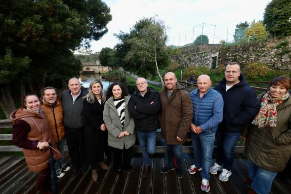Imagen de la noticia:Belén do Campo inaugura en Cereixo o novo acceso ao Muíño de Mareas, unha actuación para poñer en valor esta contorna mariñe...