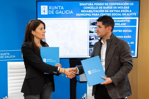 Imagen de la noticia:La Xunta colabora con el ayuntamiento de Baños de Molgas en la rehabilitación de la antigua Escuela municipal de Alvite para...