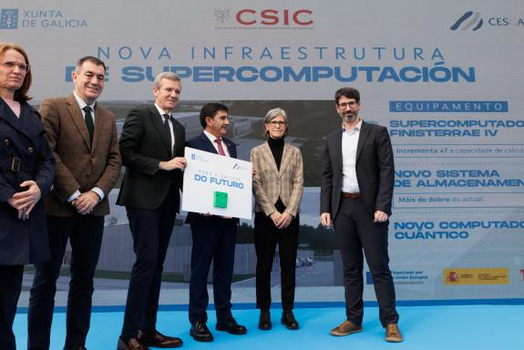 Imaxe da nova:Rueda destaca que avances como o novo datacenter do CESGA e a adxudicación da fábrica de IA poñen a Galicia na vangarda europea do ...