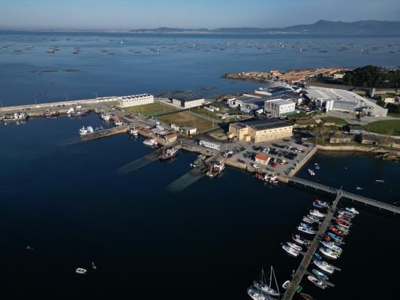 Imagen de la noticia:Portos de Galicia ejecutó en este año mejoras por importe de más de 100.000 € en el muelle de Meloxo en O Grove