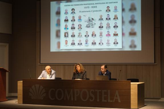 Imaxe da nova:A Xunta subliña o papel do Centro Integrado de FP Compostela no impulso das ensinanzas de hostalaría