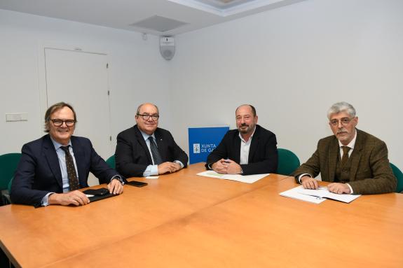 Imaxe da nova:Xosé Merelles e o embaixador de Malta repasan os lazos históricos e culturais do país mediterráneo co Camiño de Santiago