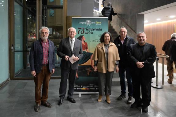 Imaxe da nova:Belén do Campo asiste ao recital ofrecido polo sopranista Samuel Mariño dentro da Tempada Lírica da Asociación de Amigos da Ópera d...