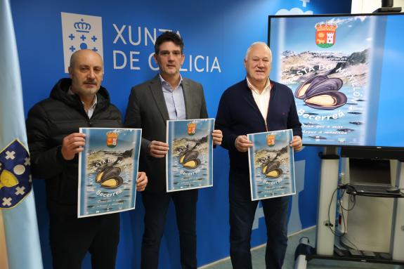 Imaxe da nova:La delegación de la Xunta en Lugo acoge la presentación de la XVII Fiesta del Mejillón de Becerreá, que se celebrará el 7 de diciem...