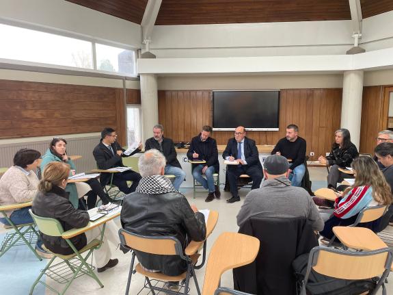 Imaxe da nova:As obras de mellora do CIFP Manuel Antonio, cun investimento de 1,5 M€, xa están executadas ao 75%