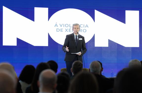 Imaxe da nova:Rueda pide a implicación de toda a sociedade na loita contra a violencia de xénero e destaca o labor de prevención que poden realiz...