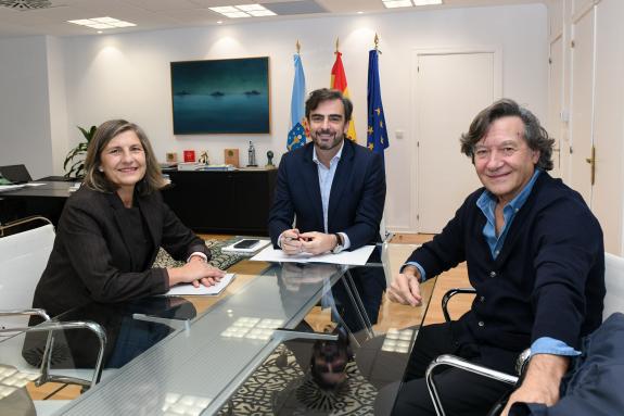 Imaxe da nova:O conselleiro de Presidencia reúnese coa alcaldesa de Forcarei