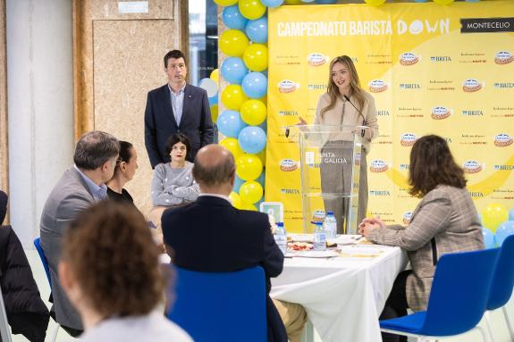 Imaxe da nova:Fabiola García destaca que o XI Campionato de Baristas Down demostra que o esforzo, o talento e a ilusión superan todas as barreira...