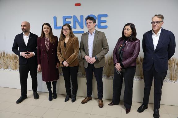 Imaxe da nova:María José Gómez enxalza o papel do Grupo Lence a prol do desenvolvemento do sector lácteo galego