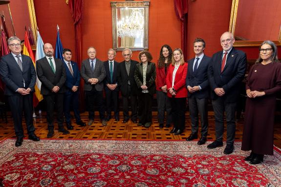 Imaxe da nova:A Xunta celebra o 40 aniversario da declaración de Santiago como Patrimonio da Humanidade e destaca a súa importante proxección int...