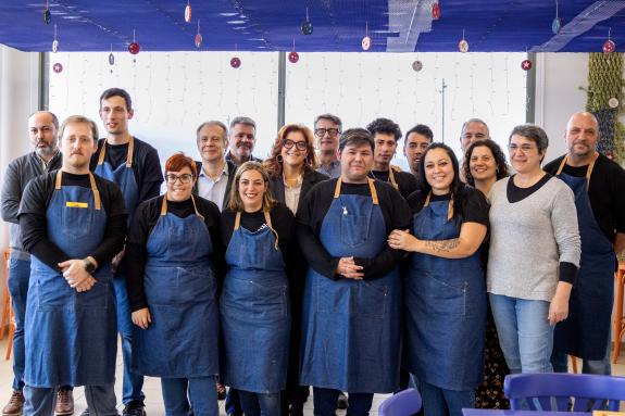 Imaxe da nova:A Xunta destaca a aposta do centro especial de emprego de San Xerome Emiliani a prol da empregabilidade de persoas con diversidade ...