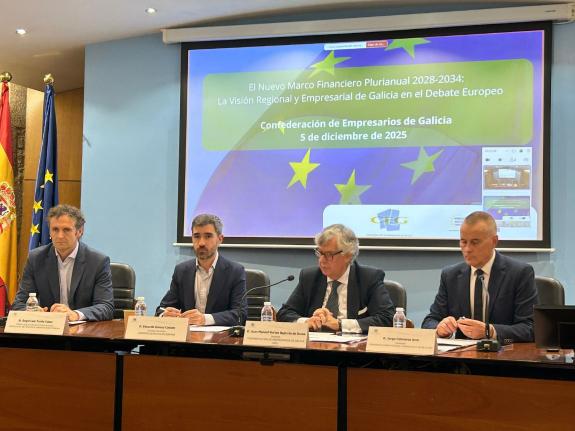 Imagen de la noticia:La Xunta pone en valor la declaración Galicia para defender un modelo de gestión compartida de los Fondos Europeos