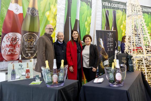 Imaxe da nova:María José Gómez destaca a evolución da Festa do Viño Espumoso de Salvaterra de Miño ata converterse en celebración de ámbito galeg...