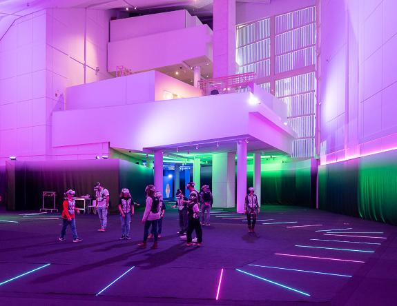 Imaxe da nova:A experiencia inmersiva do Gaiás ‘Orixes’ aspira a obter un dos principais premios europeos de arte dixital