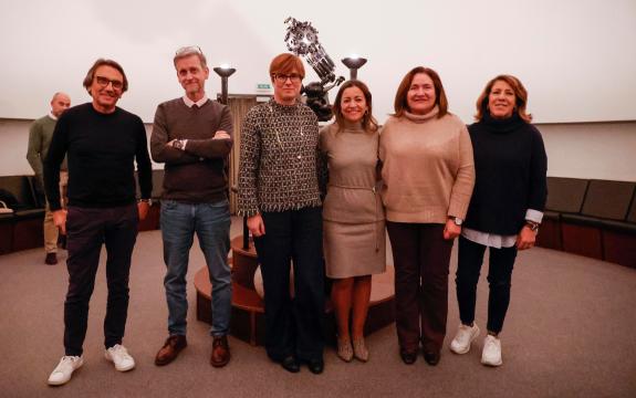 Imagen de la noticia:Villaverde pone en valor el planetario del Instituto Marítimo Pesquero del Atlántico de Vigo como espacio único para la form...