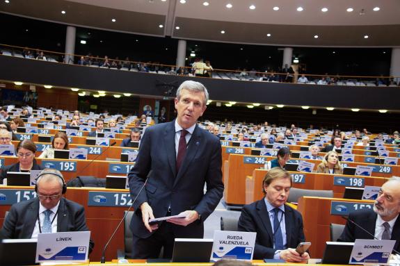 Imaxe da nova:Rueda intervén no pleno do Comité Europeo das Rexións