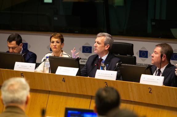 Imaxe da nova:Rueda defende en Bruxelas unha maior cogobernanza das rexións na xestión de fondos europeos e máis recursos para o sector primario