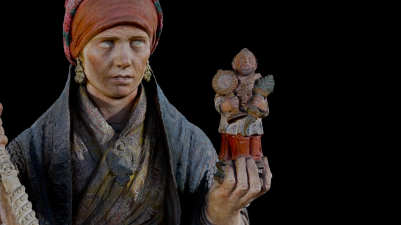 Imaxe da nova:A Xunta e o Museo Provincial de Lugo promoven a creación dos xemelgos dixitais de dúas esculturas de Asorey exhibidas na Cidade da ...