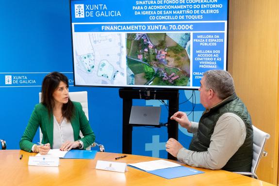 Imaxe da nova:A Xunta colabora co Concello de Toques na rehabilitación da Escola unitaria da Cabana para vivenda accesible e no acondicionamento ...