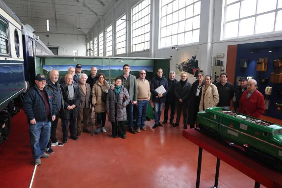 Imaxe da nova:Arias destaca a ampliación do Museo do Ferrocarril de Galicia cunha nova sala expositiva