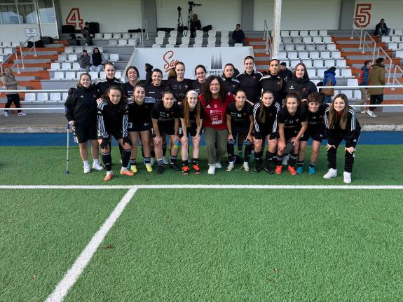 Imaxe da nova:A Xunta felicita ao equipo de fútbol feminino Victoria FP polo seu compromiso cos valores da igualdade de xénero e da inclusión