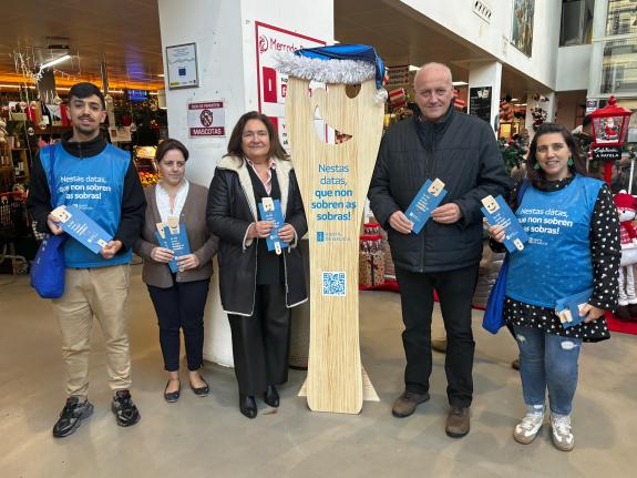 Imagen de la noticia:A Xunta leva aos mercados de Vigo a campaña para reducir o desperdicio alimentario no Nadal